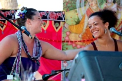 Helen & Calia at Bhakti Fest West in Joshua Tree, CA (photo by Jennifer Mazzucco)